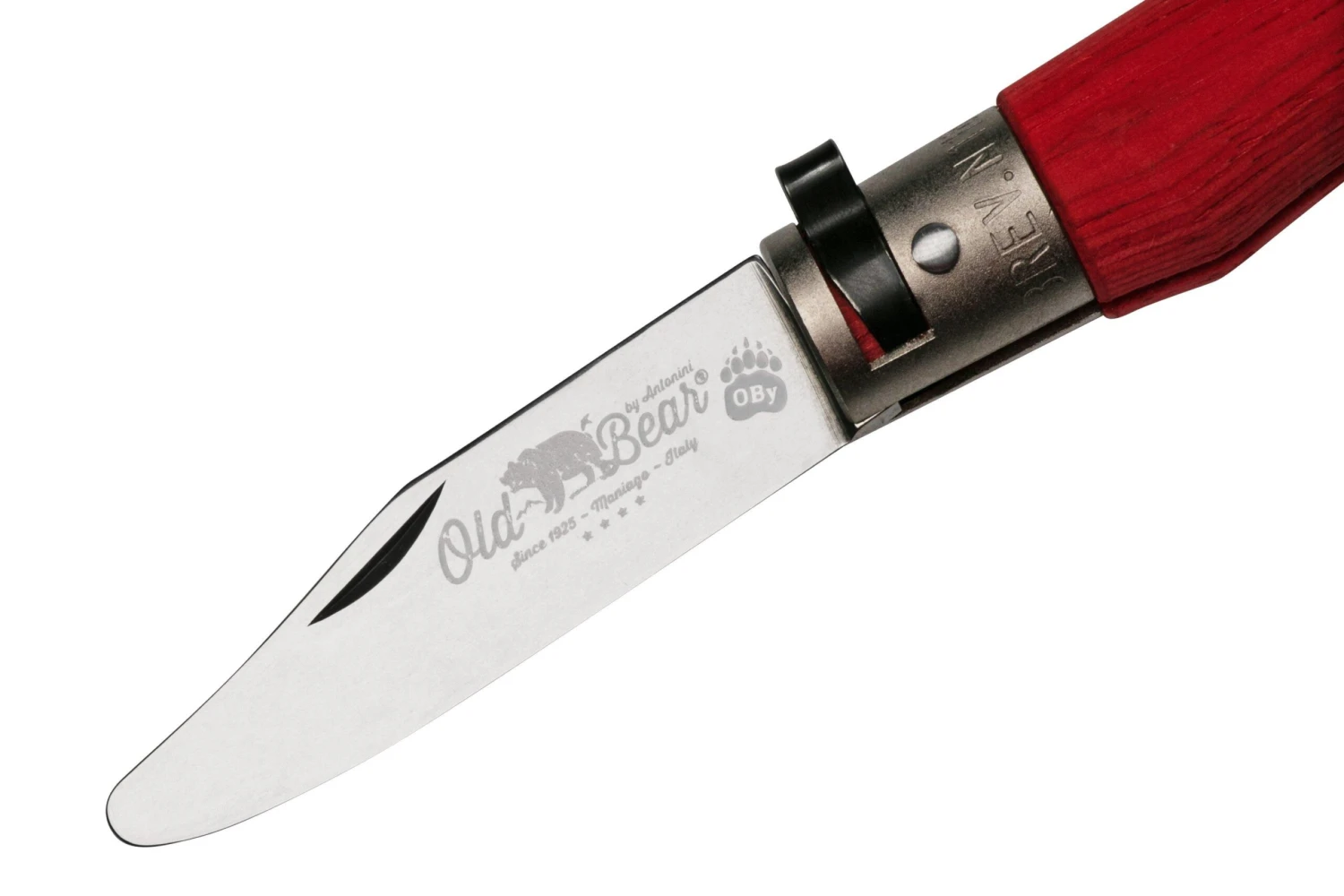 Old Bear Babies Red XS, 9351-15-MRK navaja para niños Old Bear Babies Red XS, 9351-15-MRK Navaja Para Niños -Mejor Cuchillos Tienda OB9351 15 MRK 03 oldbear scaled