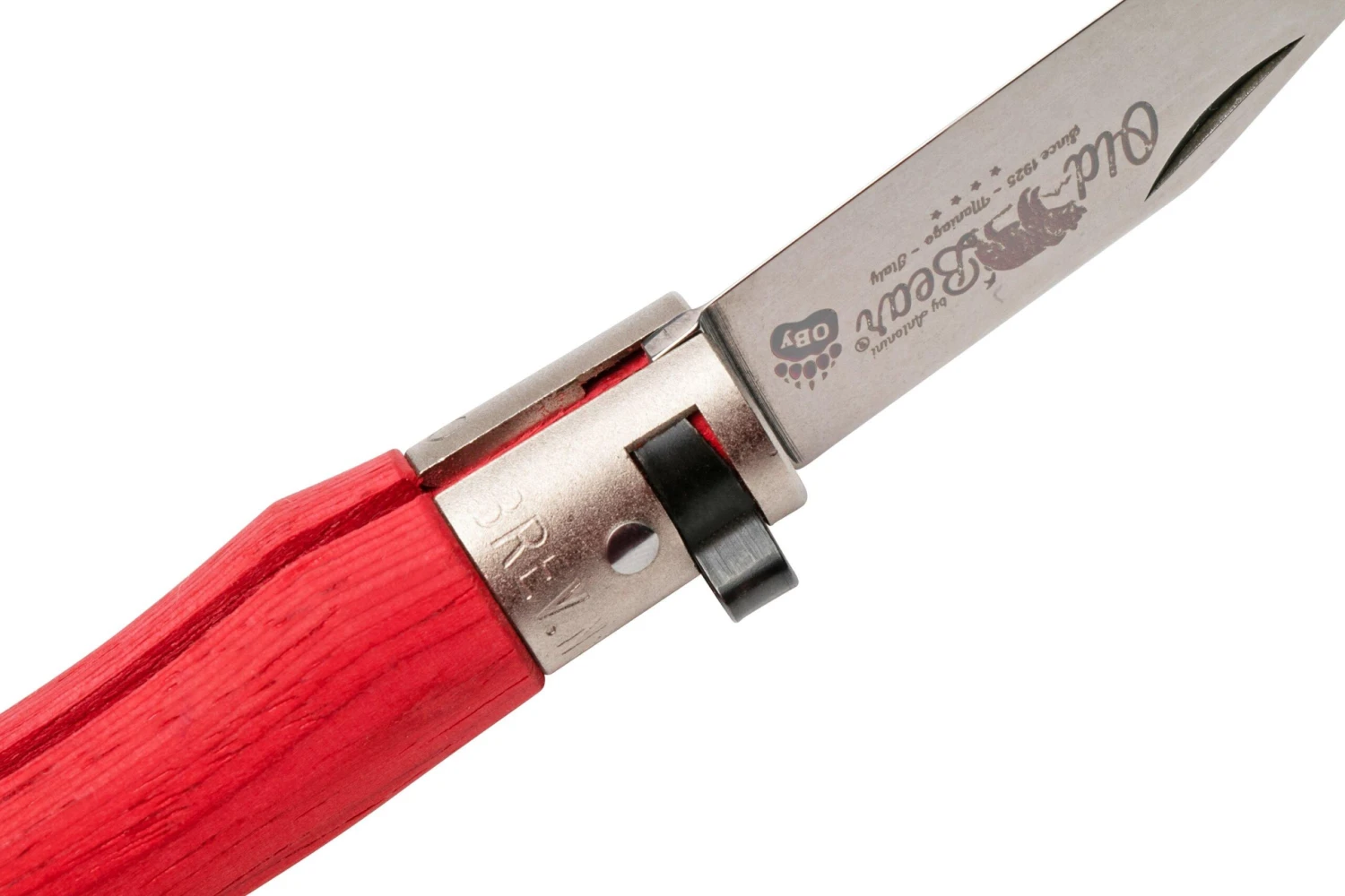 Old Bear Babies Red XS, 9351-15-MRK navaja para niños Old Bear Babies Red XS, 9351-15-MRK Navaja Para Niños -Mejor Cuchillos Tienda OB9351 15 MRK 06 oldbear scaled