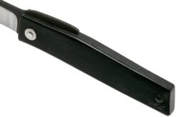 Ohta FK7 Higonokami-navaja, Black Canvas Micarta -Mejor Cuchillos Tienda OHTA OFF FK7 M B 07 ohta knives