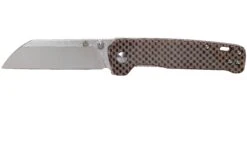 QSP Knife Penguin QS130-A Brown Texture Micarta, Navaja