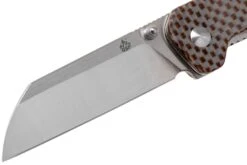 QSP Knife Penguin QS130-A Brown Texture Micarta, Navaja -Mejor Cuchillos Tienda QS130 A 03 qsp
