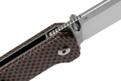 QSP Knife Penguin QS130-A Brown Texture Micarta, Navaja -Mejor Cuchillos Tienda QS130 A 06 qsp