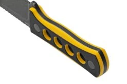 QSP Knife Canary QS141-A2 Blackwashed, Black Yellow G10, Cuchillo De Cuello -Mejor Cuchillos Tienda QS141 A2 04 qsp