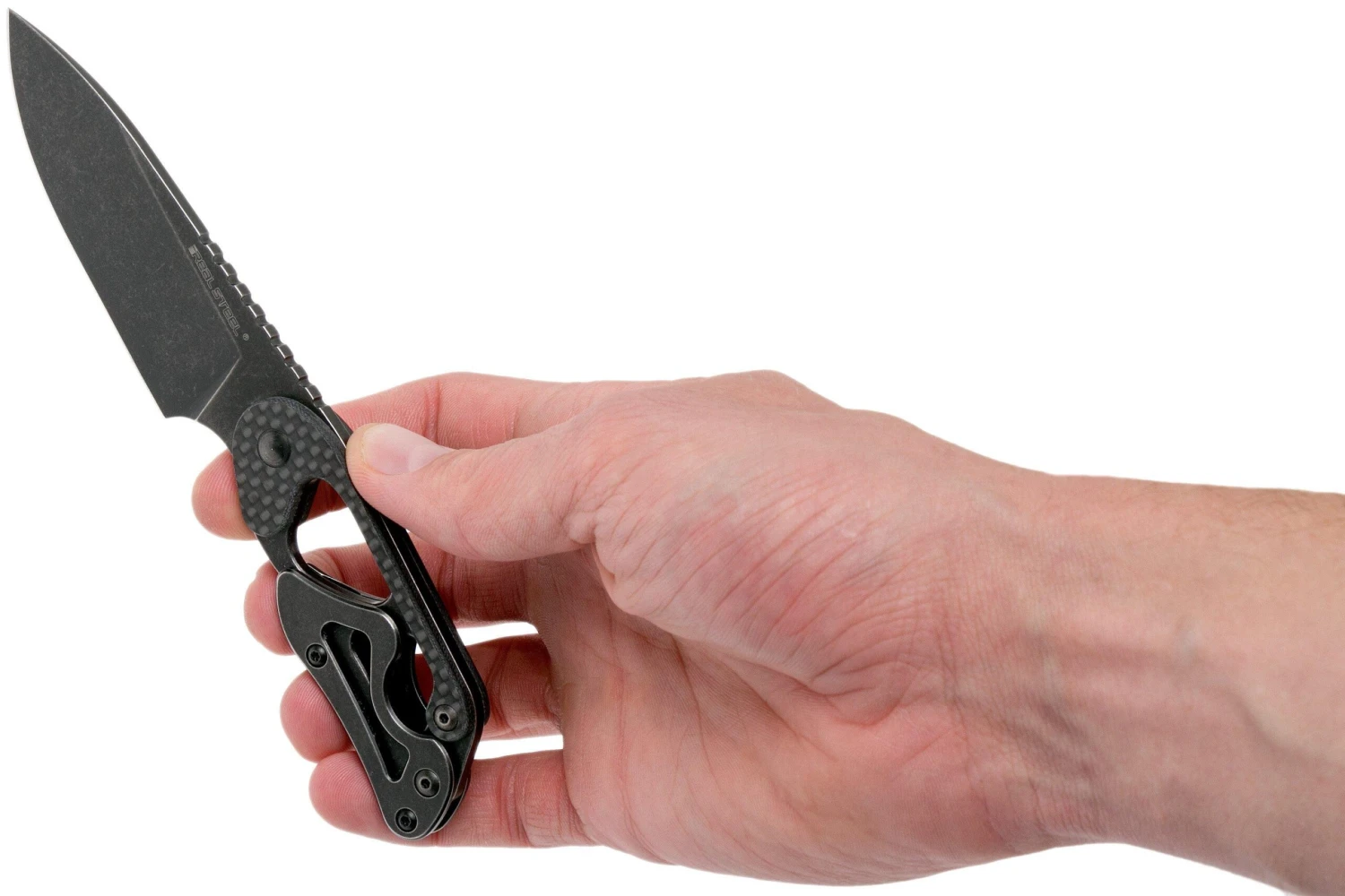 Real Steel Comerant 3724 Blackwashed cuchillo de cuello Real Steel Comerant 3724 Blackwashed Cuchillo De Cuello -Mejor Cuchillos Tienda RL3724 06 real steel scaled