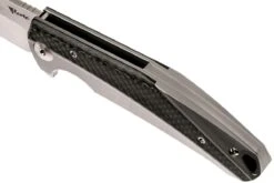 Reate K1 CF Hand Rubbed Satin Finish Navaja -Mejor Cuchillos Tienda RTK1 MCF HR 07 reate rtk1 mcf hr 07