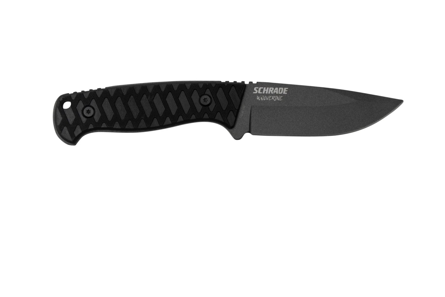 Schrade Wolverine 1182520, negro, cuchillo fijo Schrade Wolverine 1182520, Negro, Cuchillo Fijo -Mejor Cuchillos Tienda SC1182520 02 schrade scaled