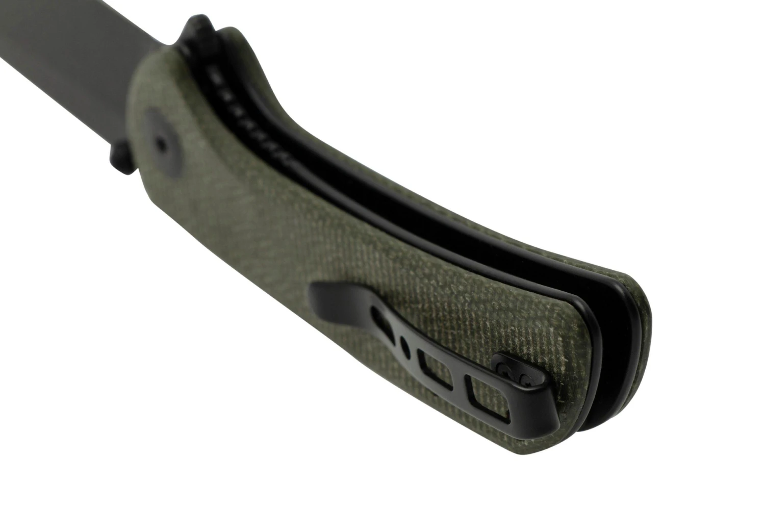 SENCUT Fritch S22014-1 Green Canvas Micarta Black Stonewashed, navaja SENCUT Fritch S22014-1 Green Canvas Micarta Black Stonewashed, Navaja -Mejor Cuchillos Tienda SES22014 1 04 sencut scaled