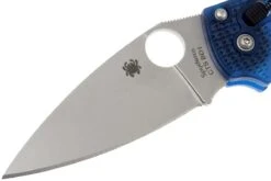 Spyderco Manix 2 Translucent Blue PE - C101PBL2 -Mejor Cuchillos Tienda SPC101PBL2 03 spyderco manix 2 spc101pbl2 03