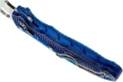 Spyderco Manix 2 Translucent Blue PE - C101PBL2 -Mejor Cuchillos Tienda SPC101PBL2 06 spyderco manix 2 spc101pbl2 06