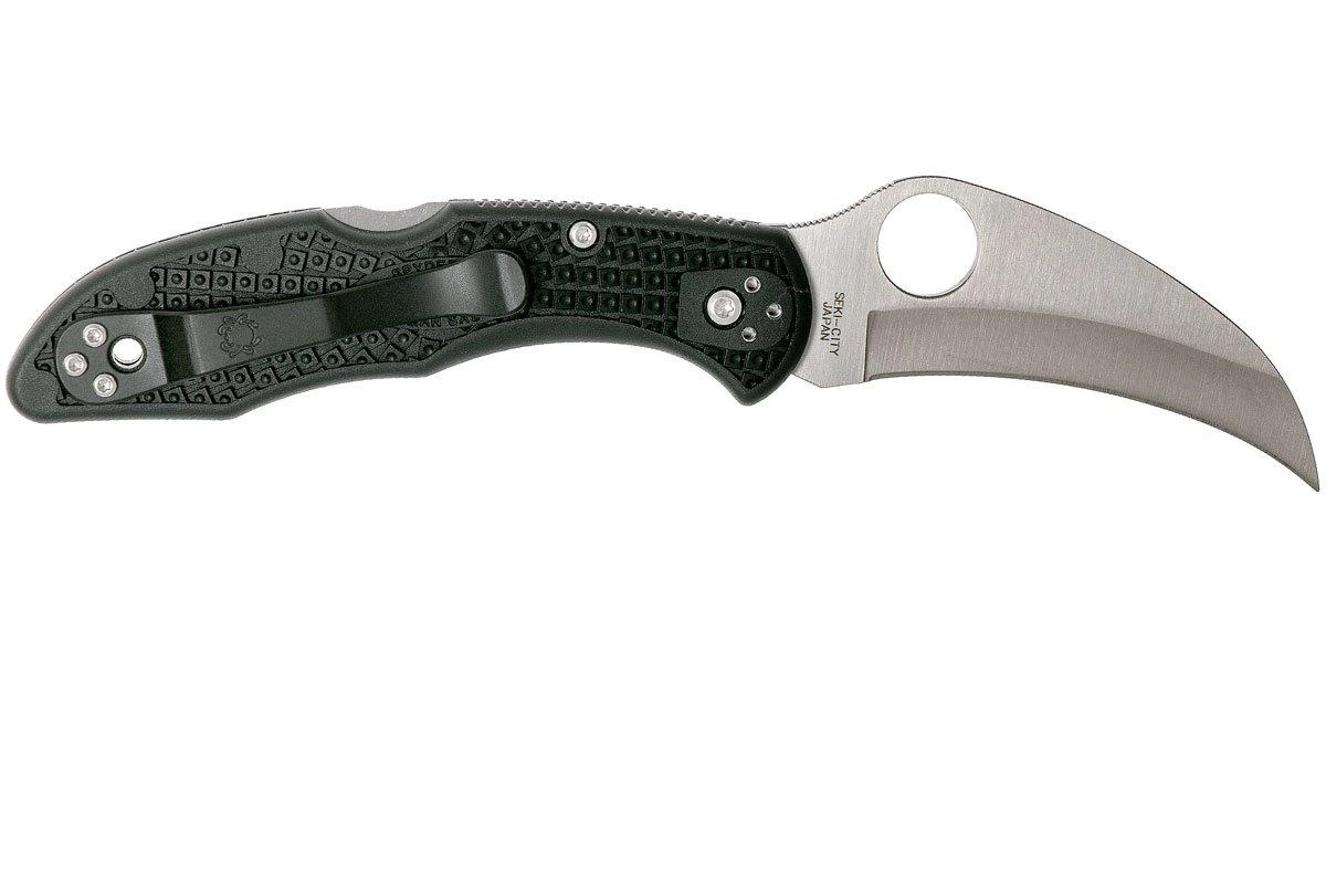 Spyderco Tasman Salt 2 C106PBK2 plain Edge navaja, negro Spyderco Tasman Salt 2 C106PBK2 Plain Edge Navaja, Negro -Mejor Cuchillos Tienda SPC106PBK2 02 spyderco spc106pbk2 02