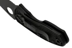 Spyderco Ambitious Lightweight Black C148SBBK Navaja Dentada 3 Spyderco Ambitious Lightweight Black C148SBBK Navaja Dentada -Mejor Cuchillos Tienda SPC148SBBK 04 spyderco