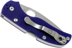 Spyderco Native 5 C41GPDBL5 G-10 Dark Blue CPM S110V Navaja 3 Spyderco Native 5 C41GPDBL5 G-10 Dark Blue CPM S110V Navaja -Mejor Cuchillos Tienda SPC41GPDBL5 04 spyderco
