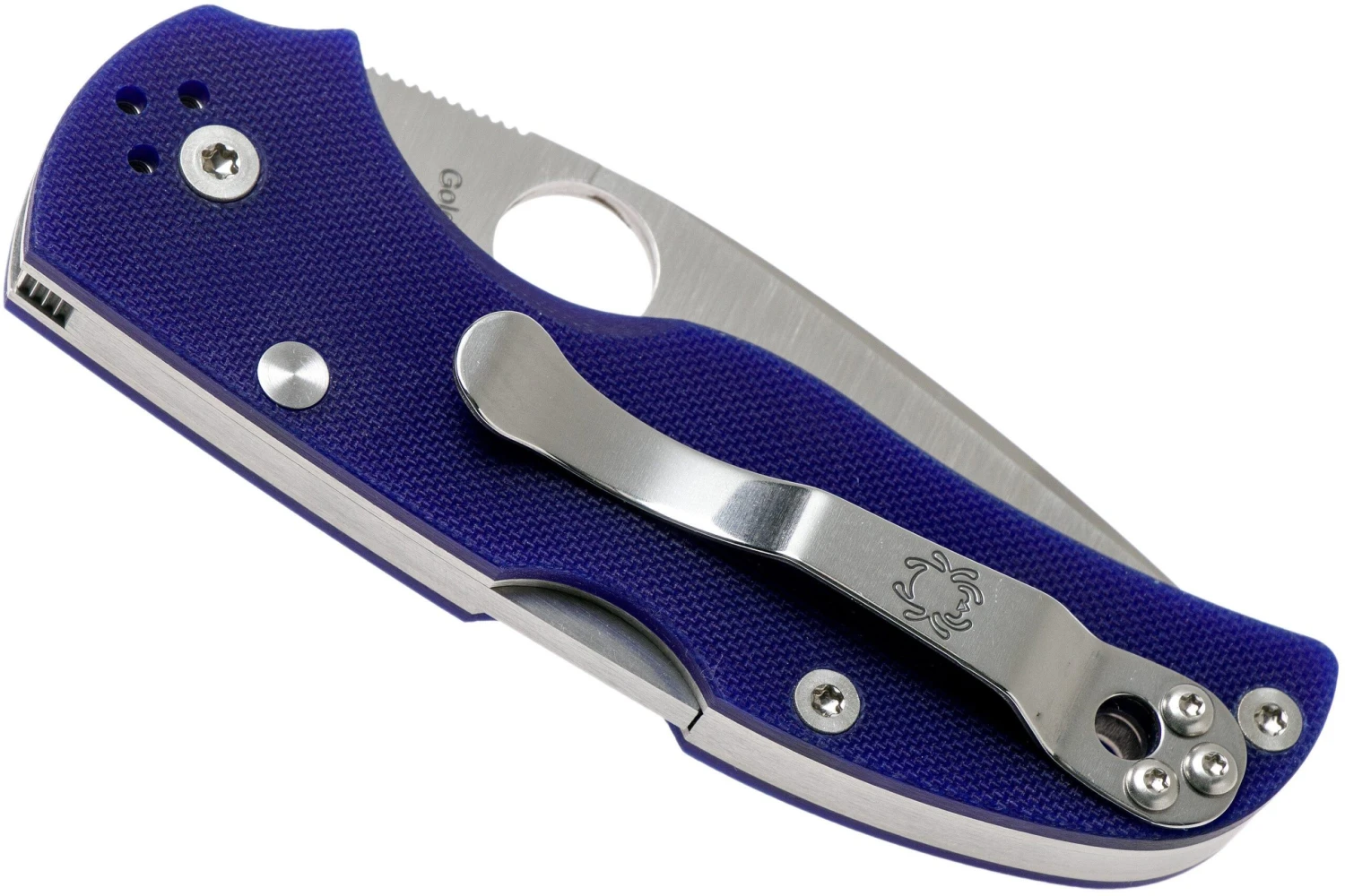 Spyderco Native 5 C41GPDBL5 G-10 Dark Blue CPM S110V navaja Spyderco Native 5 C41GPDBL5 G-10 Dark Blue CPM S110V Navaja -Mejor Cuchillos Tienda SPC41GPDBL5 04 spyderco scaled