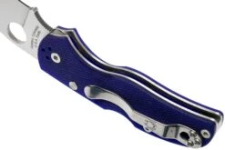 Spyderco Native 5 C41GPDBL5 G-10 Dark Blue CPM S110V Navaja 4 Spyderco Native 5 C41GPDBL5 G-10 Dark Blue CPM S110V Navaja -Mejor Cuchillos Tienda SPC41GPDBL5 05 spyderco