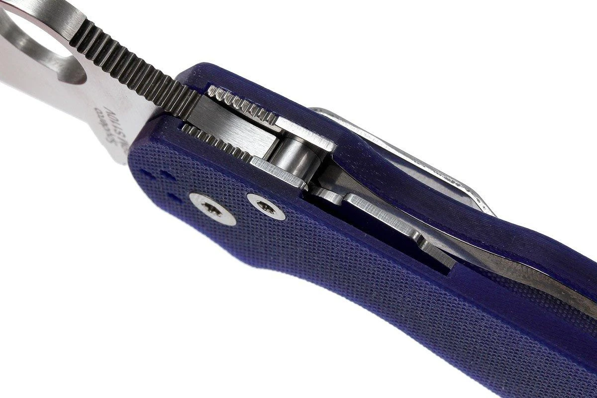 Spyderco Paramilitary 2 Dark Blue C81GPDBL2 S110V, navaja Spyderco Paramilitary 2 Dark Blue C81GPDBL2 S110V, Navaja -Mejor Cuchillos Tienda SPC81GPDBL2 08 spyderco paramilitary 2 dark blue spc81gpdbl2 08