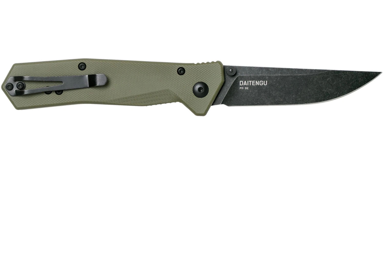 Steel Will Daitengu F11-33 OD-green G10, blackwashed, navaja Steel Will Daitengu F11-33 OD-green G10, Blackwashed, Navaja -Mejor Cuchillos Tienda SWK F11 33 02 steel will knives scaled