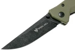 Steel Will Daitengu F11-33 OD-green G10, Blackwashed, Navaja 2 Steel Will Daitengu F11-33 OD-green G10, Blackwashed, Navaja -Mejor Cuchillos Tienda SWK F11 33 03 steel will knives