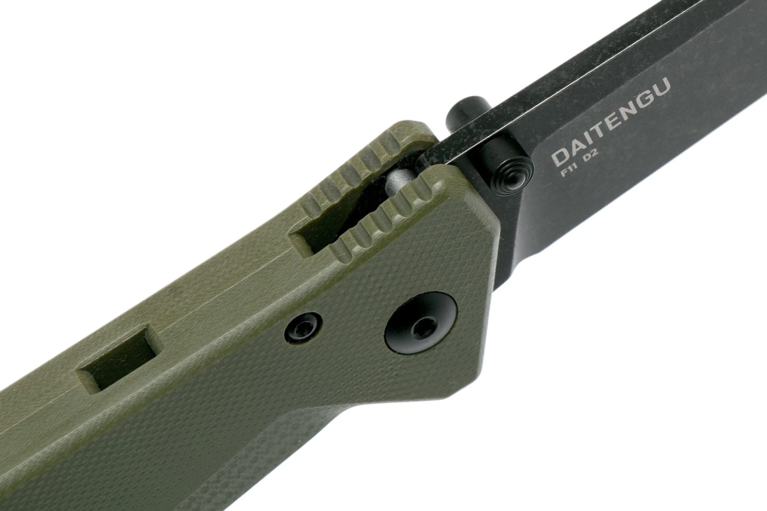 Steel Will Daitengu F11-33 OD-green G10, blackwashed, navaja Steel Will Daitengu F11-33 OD-green G10, Blackwashed, Navaja -Mejor Cuchillos Tienda SWK F11 33 06 steel will knives scaled