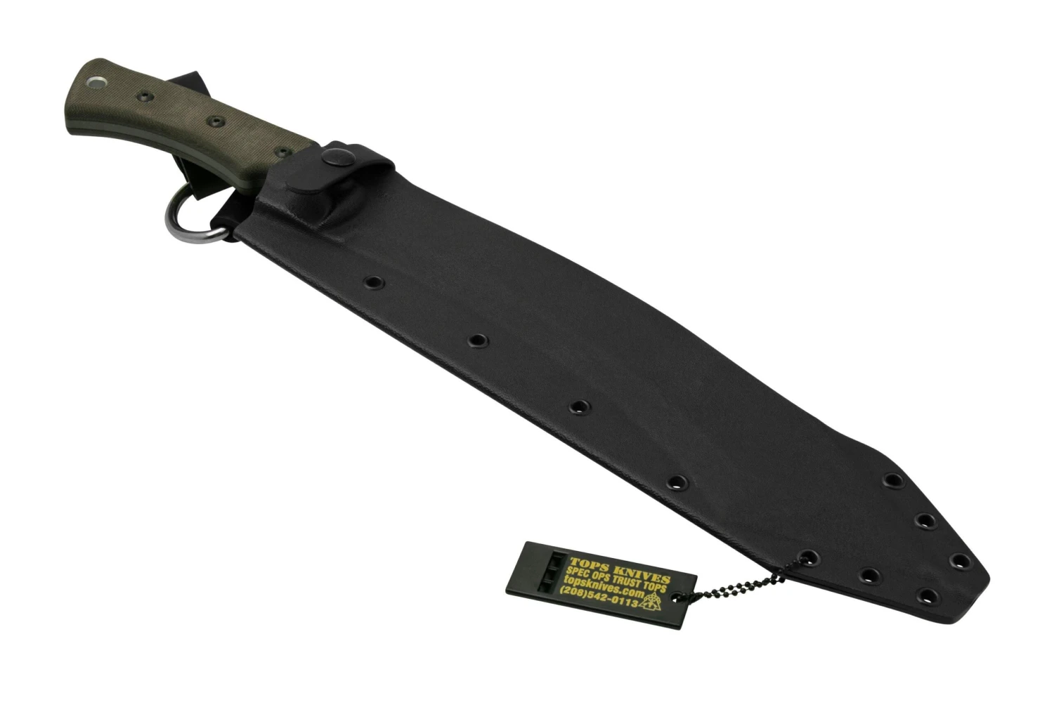 TOPS Knives A-Klub AKLB-02, Green Micarta, machete, diseño de Amanda Kaye TOPS Knives A-Klub AKLB-02, Green Micarta, Machete, Diseño De Amanda Kaye -Mejor Cuchillos Tienda TK AKLB 02 06 tops scaled