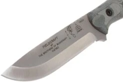 TOPS Knives B.O.B. Fieldcraft154CM Grey/Black Micarta BROS-154-BLM Cuchillo Bushcraft -Mejor Cuchillos Tienda TK BROS 154 BLM 03 tops knives tk bros 154 blm 03