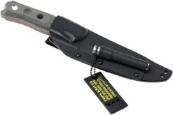 TOPS Knives B.O.B. Fieldcraft154CM Grey/Black Micarta BROS-154-BLM Cuchillo Bushcraft -Mejor Cuchillos Tienda TK BROS 154 BLM 08 tops knives tk bros 154 blm 08