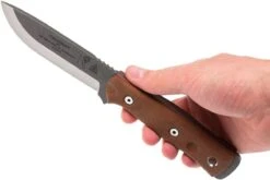 TOPS Knives B.O.B. FieldcraftBrown Micarta, Tumbled Finish BROS-TBF -Mejor Cuchillos Tienda TK BROS TBF 06 tops knives tk bros tbf 06