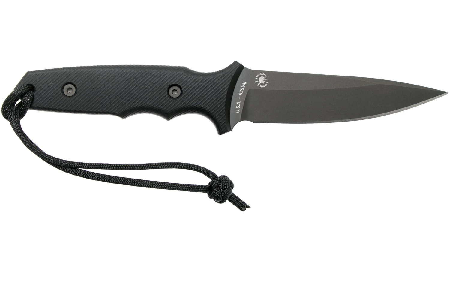 Spartan Blades Harsey TT Tactical Trout, Black, cuchillo fijo Spartan Blades Harsey TT Tactical Trout, Black, Cuchillo Fijo -Mejor Cuchillos Tienda USSB43BKBKKYBK 02 spartan blades scaled