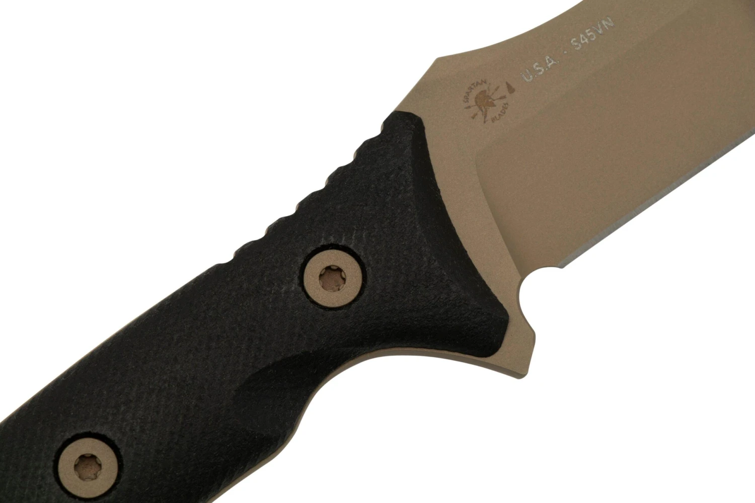 Spartan Blades Moros SB53DEBKNLBK Flat Dark Earth, Black Micarta, funda Molle-Black, cuchillo de supervivencia Spartan Blades Moros SB53DEBKNLBK Flat Dark Earth, Black Micarta, Funda Molle-Black, Cuchillo De Supervivencia -Mejor Cuchillos Tienda USSB53DEBKNLBK 05 spartanblades scaled