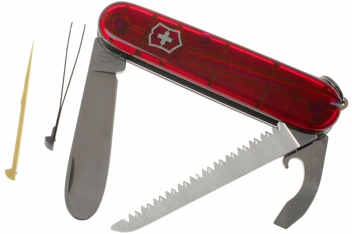 Victorinox My First Victorinox rojo 0.2373 navaja para niños Victorinox My First Victorinox Rojo 0.2373 Navaja Para Niños -Mejor Cuchillos Tienda VI5VO 2373 01 victorinox kinderzakmes rood vi5vo 2373 d1