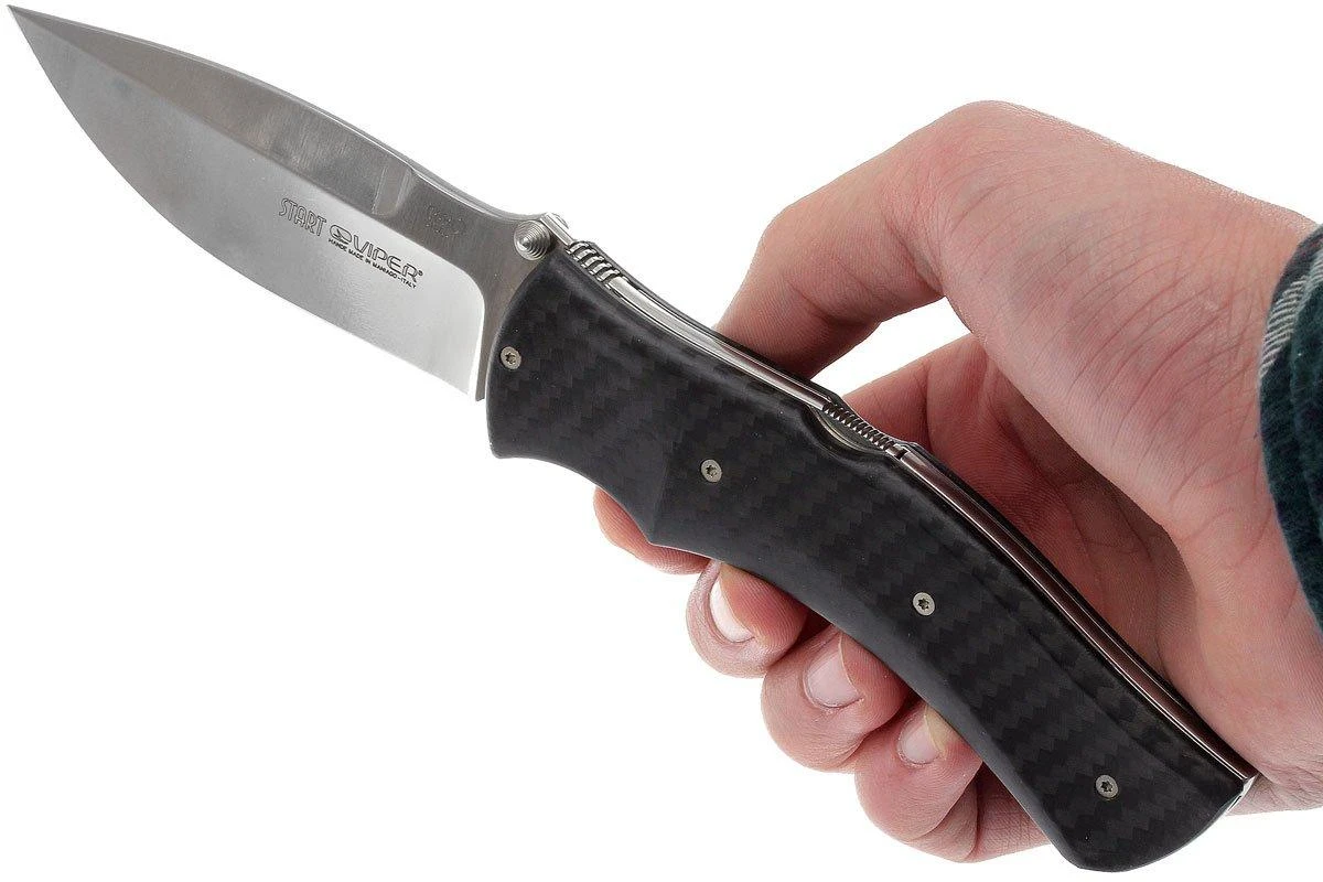 Viper Start V5840FC N690 Satin, Carbon Viper Start V5840FC N690 Satin, Carbon -Mejor Cuchillos Tienda VPV5840FC 08 viper start carbon vpv5840fc 08