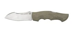 Viper Rhino 1, V5903CV, Stonewash Elmax, Green Canvas Micarta Navaja, Diseño Fabrizio Silvestrelli