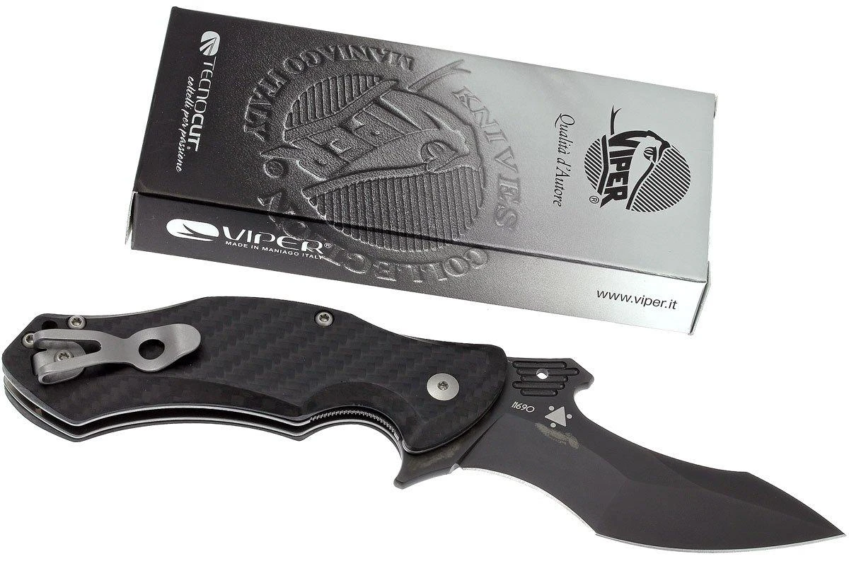 Viper Magà V5914FC N690 PVD-coating plain Edge, Carbon Viper Magà V5914FC N690 PVD-coating Plain Edge, Carbon -Mejor Cuchillos Tienda VPV5914FC 09 viper maga vpv5914fc 09