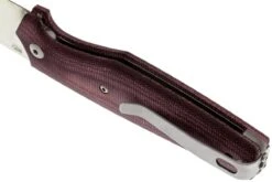 Viper Dan 1 5928CBR Burgundy Micarta N690, Drop-point 5 Viper Dan 1 5928CBR Burgundy Micarta N690, Drop-point -Mejor Cuchillos Tienda VPV5928CBR 06 viper dan 1 vpv5928cbr 06