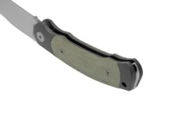 Viper Twin, V6002CG, Satin M390, Green Canvas Micarta Navaja, Diseño Fabrizio Silvestrelli -Mejor Cuchillos Tienda VPV6002CG 04 viper