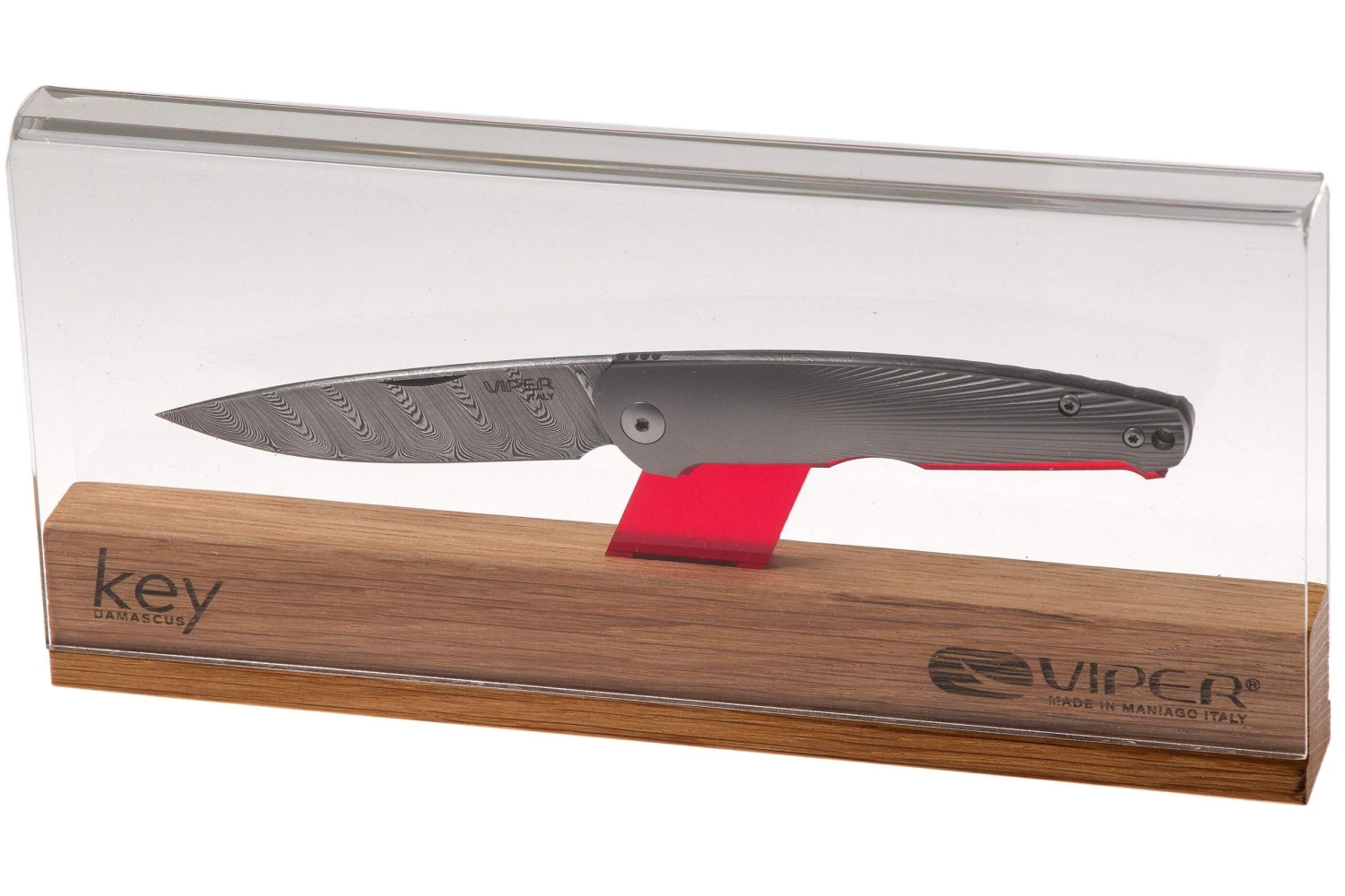 Viper Key VA5976D3TI Damascus Titanium navaja, Jesper Voxnaes design Viper Key VA5976D3TI Damascus Titanium Navaja, Jesper Voxnaes Design -Mejor Cuchillos Tienda VPVA5976D3TI 10 viper scaled