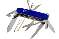 Victorinox Huntsman Azul Transparente 1.3713.T2 Navaja Suiza