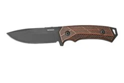 WOOX Rock 62 BUKNF00102 Walnut Engraved, Cuchillo Fijo