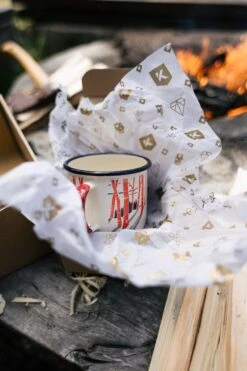 Knivesandtools Enamel Set E-SET-02, Tazas 8 Cm Y 10 Cm -Mejor Cuchillos Tienda knivesandtools enamelware 04